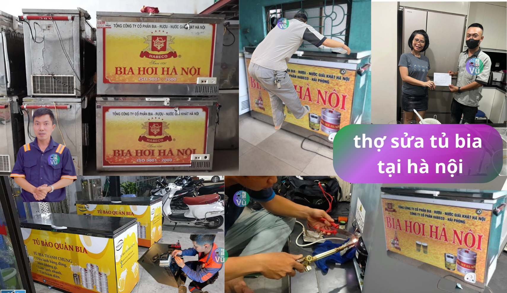 thợ sửa tủ bia tại hà nội