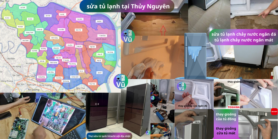 sửa tủ lạnh tại Thủy Nguyên