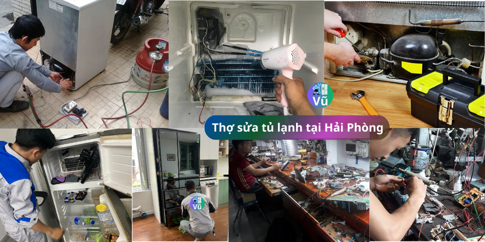 thợ sửa tủ lạnh tại Hải Phòng