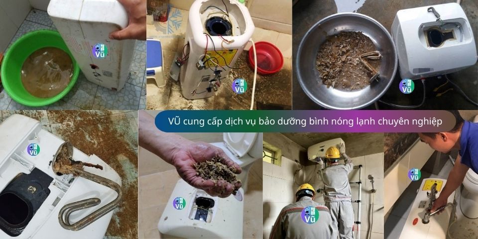 dịch vụ bảo dưỡng bình nóng lạnh