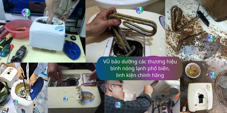dịch vụ bảo dưỡng bình nóng lạnh