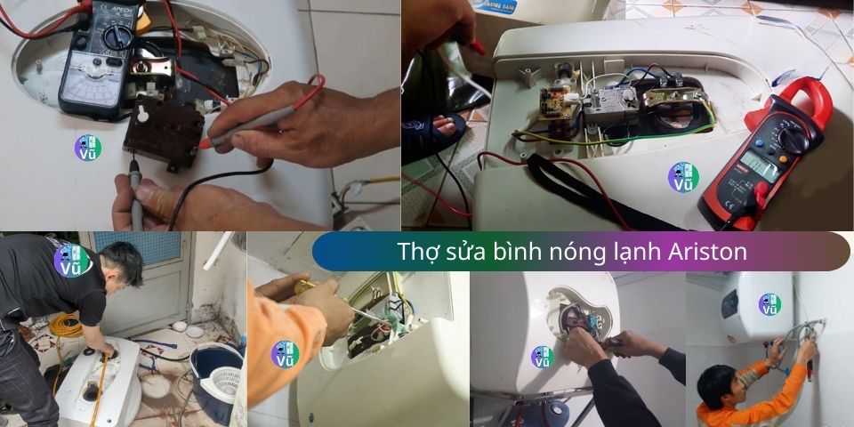 sửa bình nóng lạnh Ariston