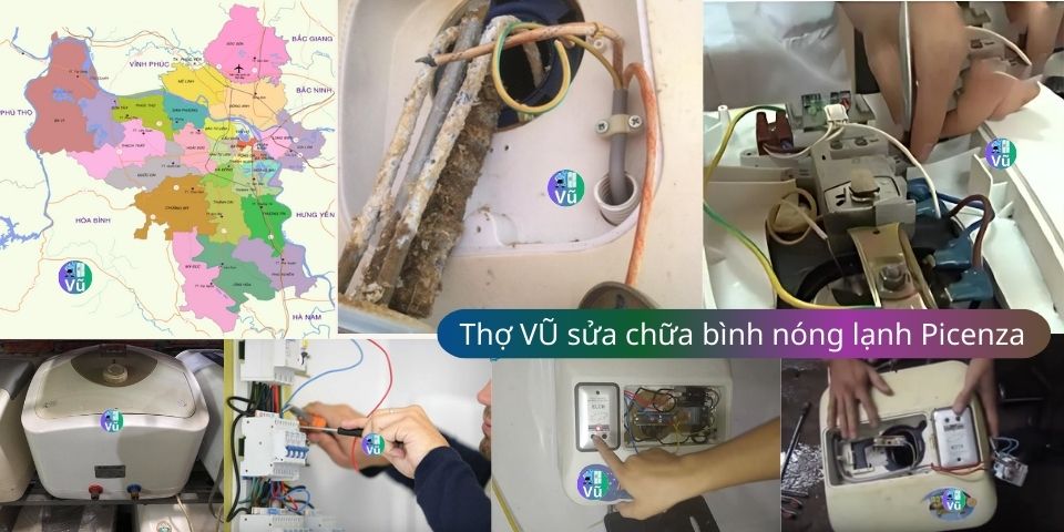sửa chữa bình nóng lạnh Picenza