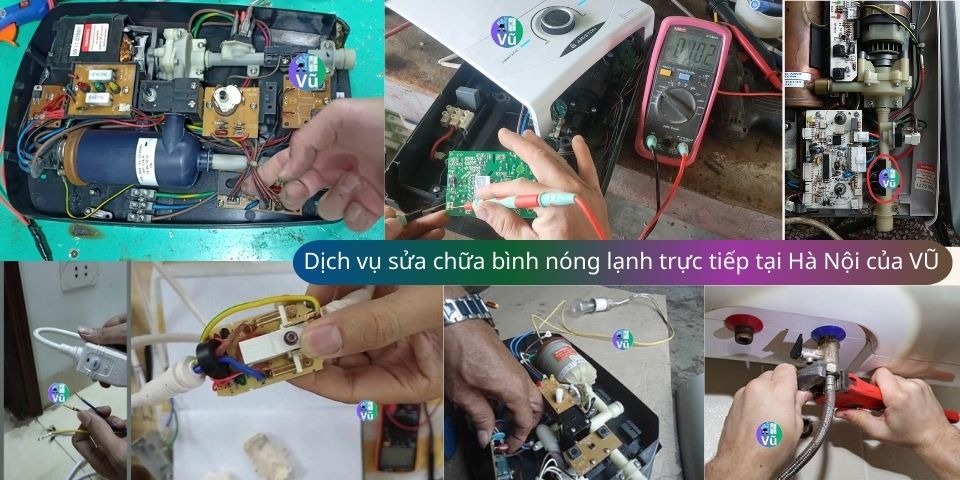 sửa chữa bình nóng lạnh trực tiếp