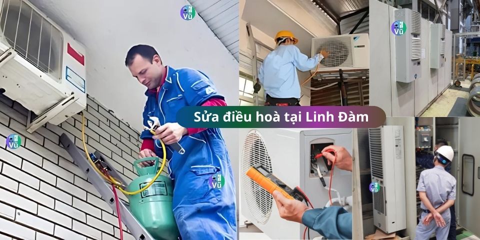 sửa điều hoà tại Linh Đàm