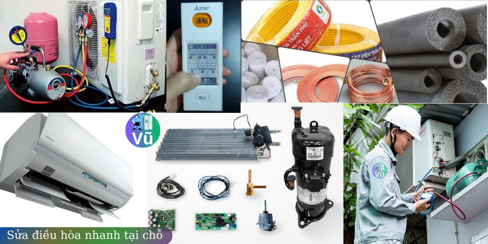 sửa điều hòa tại chỗ tại nhà hà nội