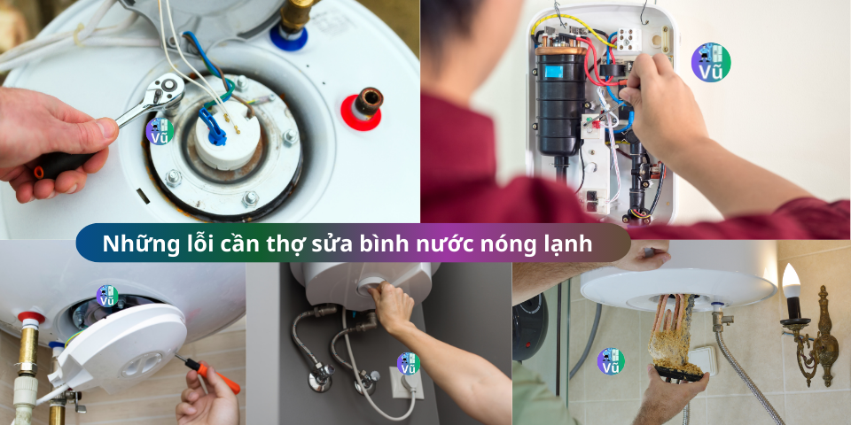 thợ sửa bình nước nóng lạnh