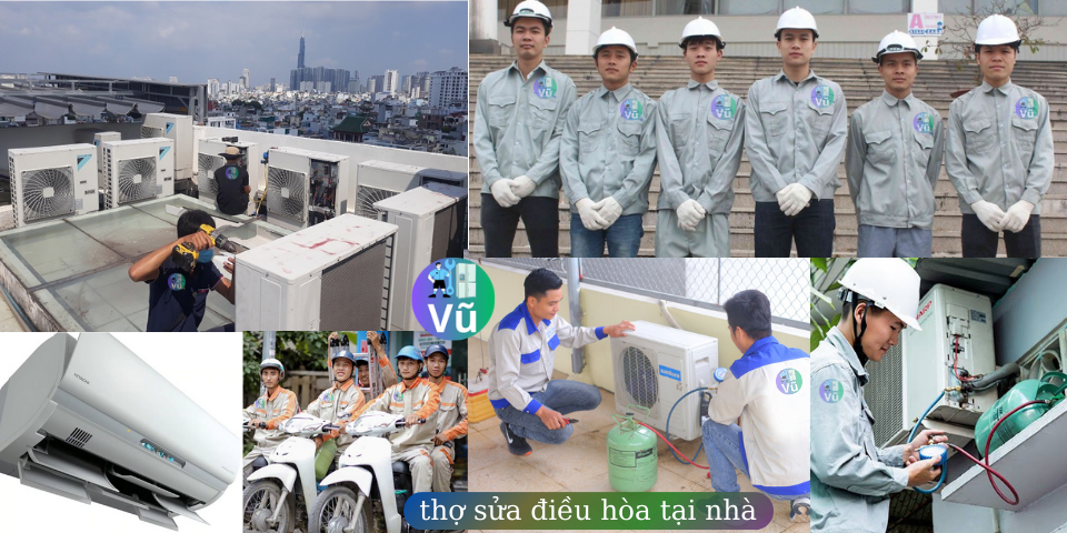 thợ sửa điều hòa tại nhà